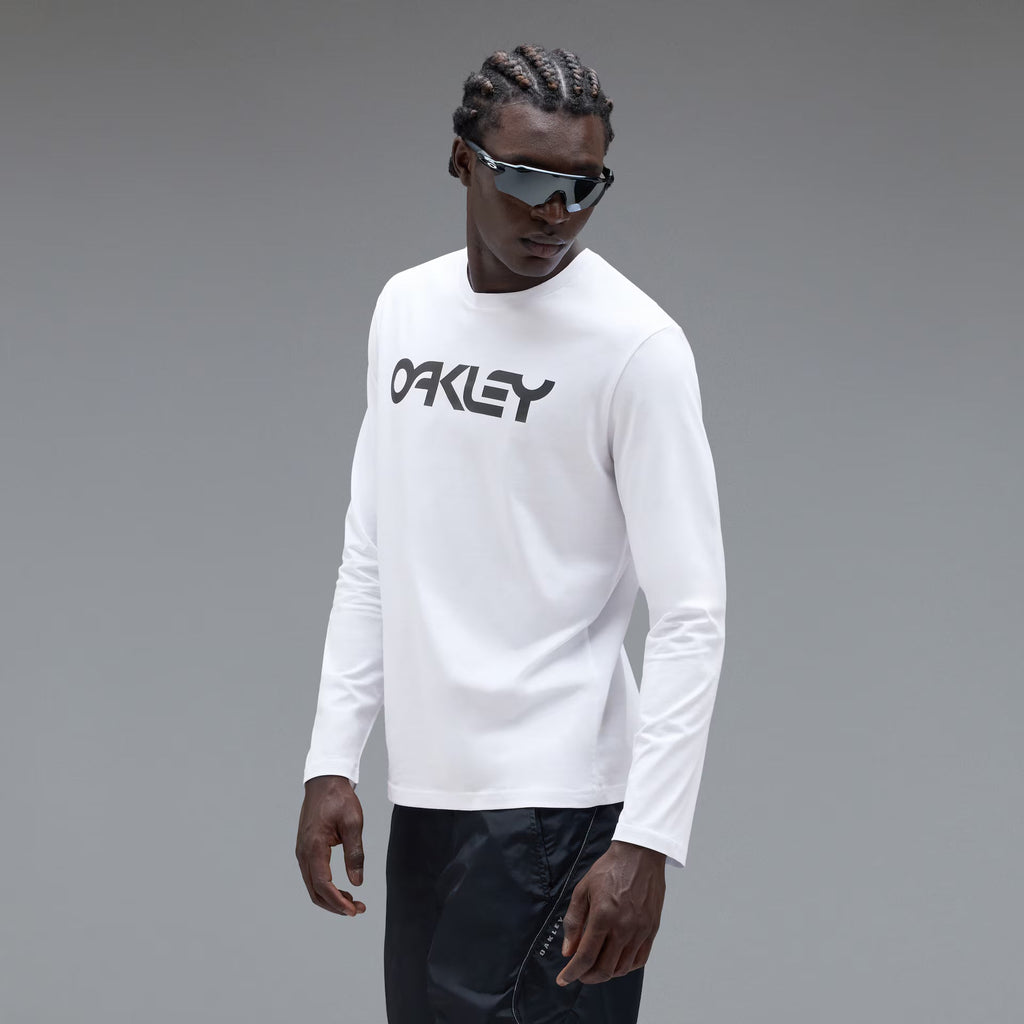 Oakley Men's Mark Ii L/s Tee 2.0 - Black/White