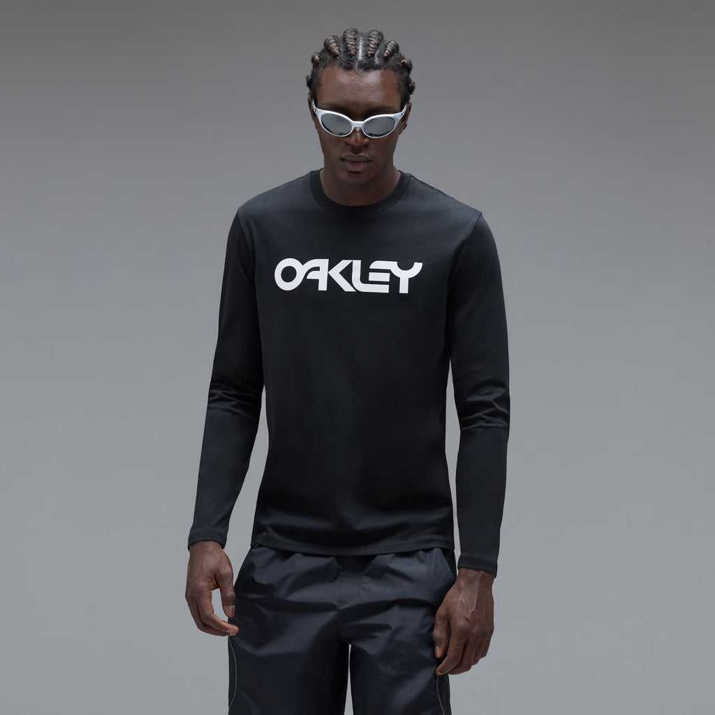 Oakley Men's Mark Ii L/s Tee 2.0 - Black/White