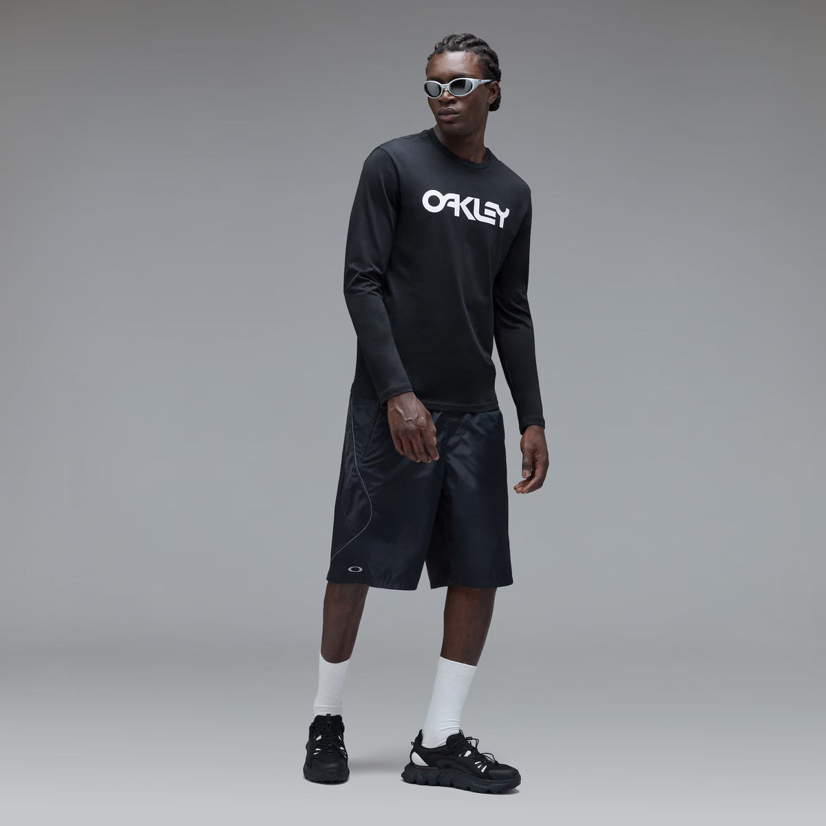 Oakley Men's Mark Ii L/s Tee 2.0 - Black/White