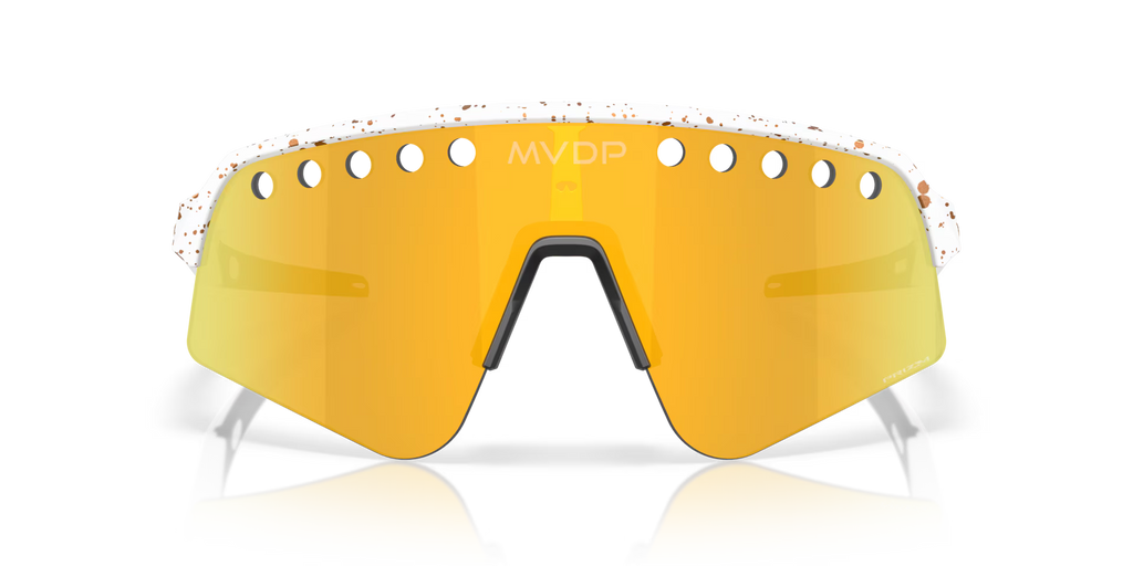 Oakley Men's Mathieu Van Der Poel Signature Series Sutro Lite Sweep Sunglasses - Gold/Red