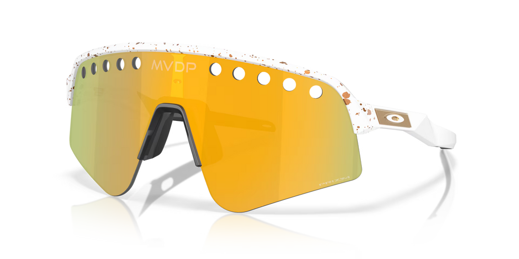 Oakley Men's Mathieu Van Der Poel Signature Series Sutro Lite Sweep Sunglasses - Gold/Red