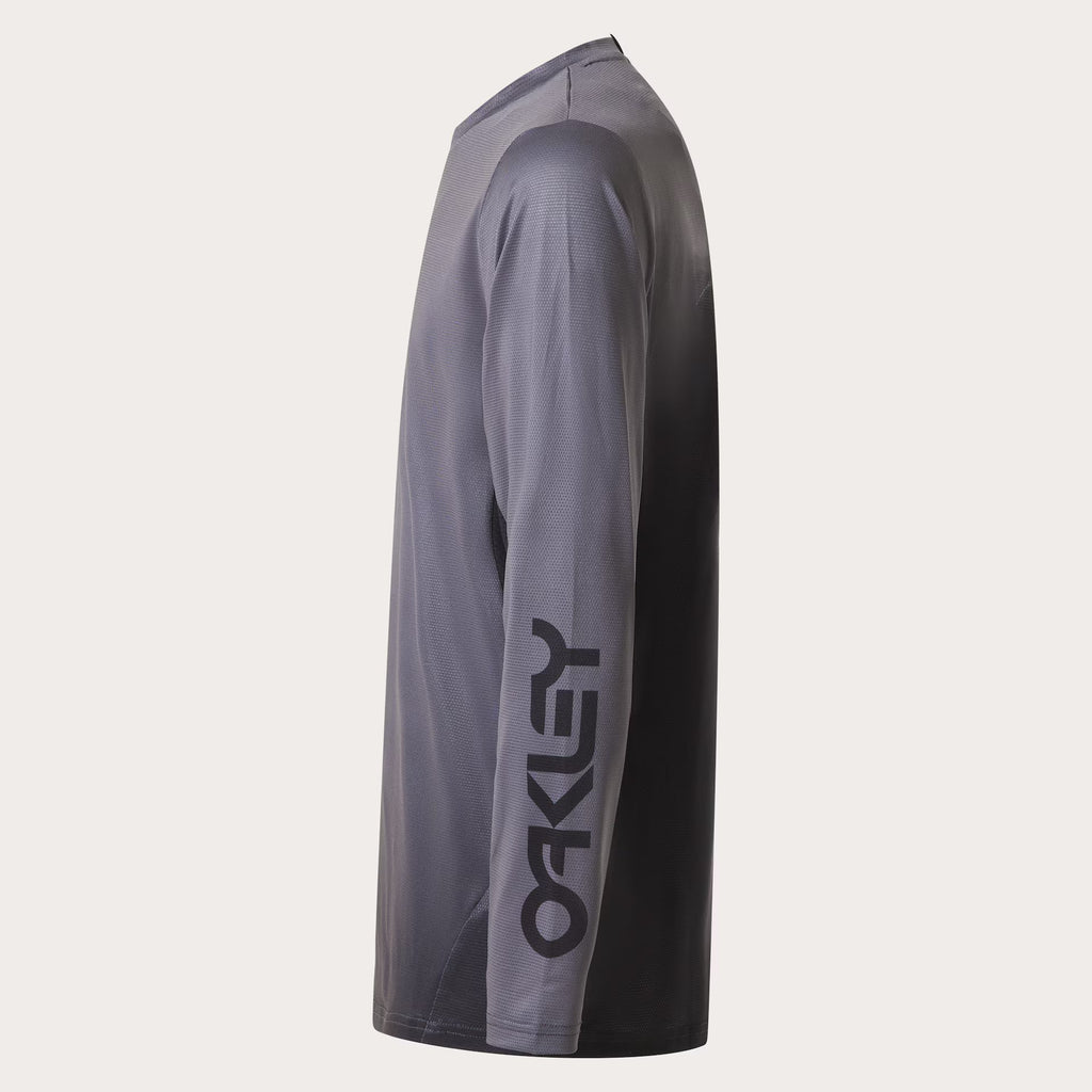 Oakley Men's Maven Coast Ls Jersey 2.0 - Black/Grey