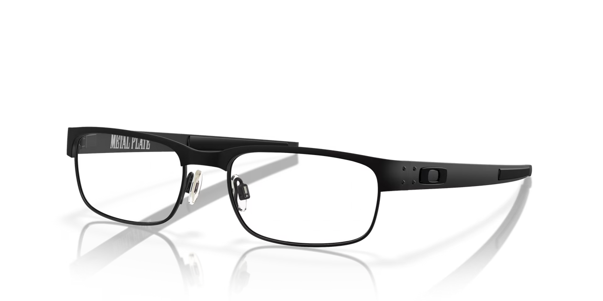 Oakley Men's Metal Plate Eyeglasses - Black