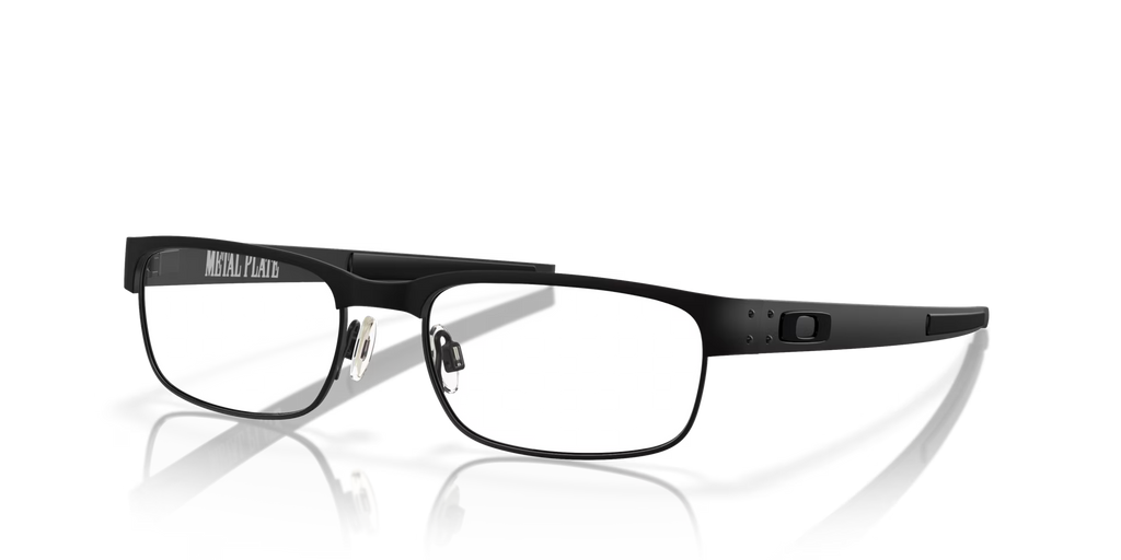 Oakley Men's Metal Plate Eyeglasses - Black