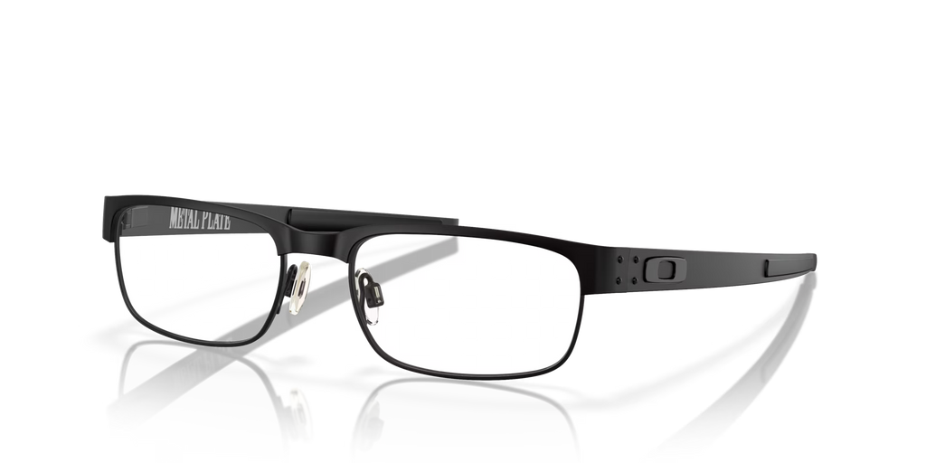 Oakley Men's Metal Plate Eyeglasses - Black