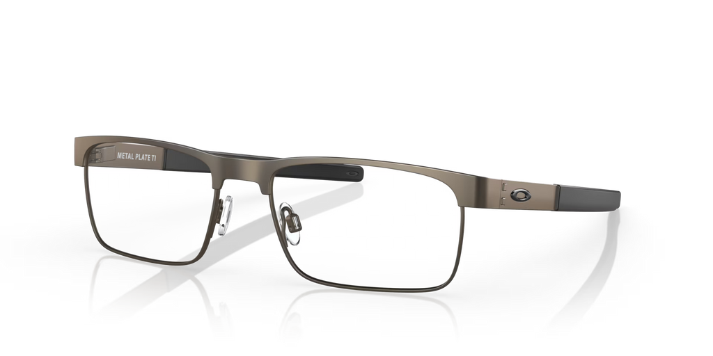 Oakley Men's Metal Plate Ti Eyeglasses - Pewter