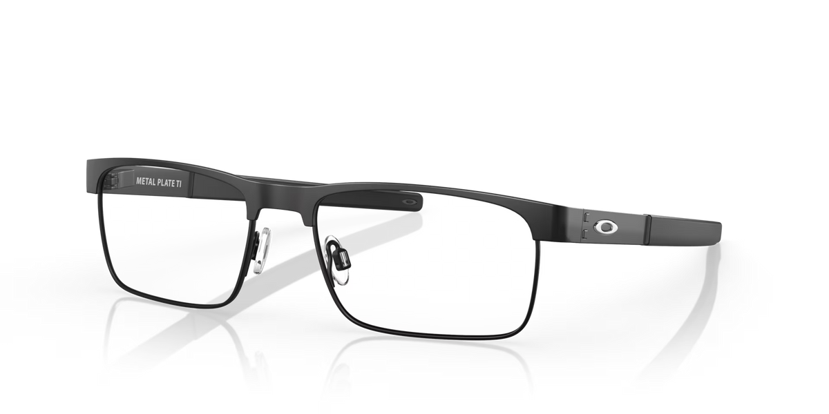 Oakley Men's Metal Plate Ti Eyeglasses - Black