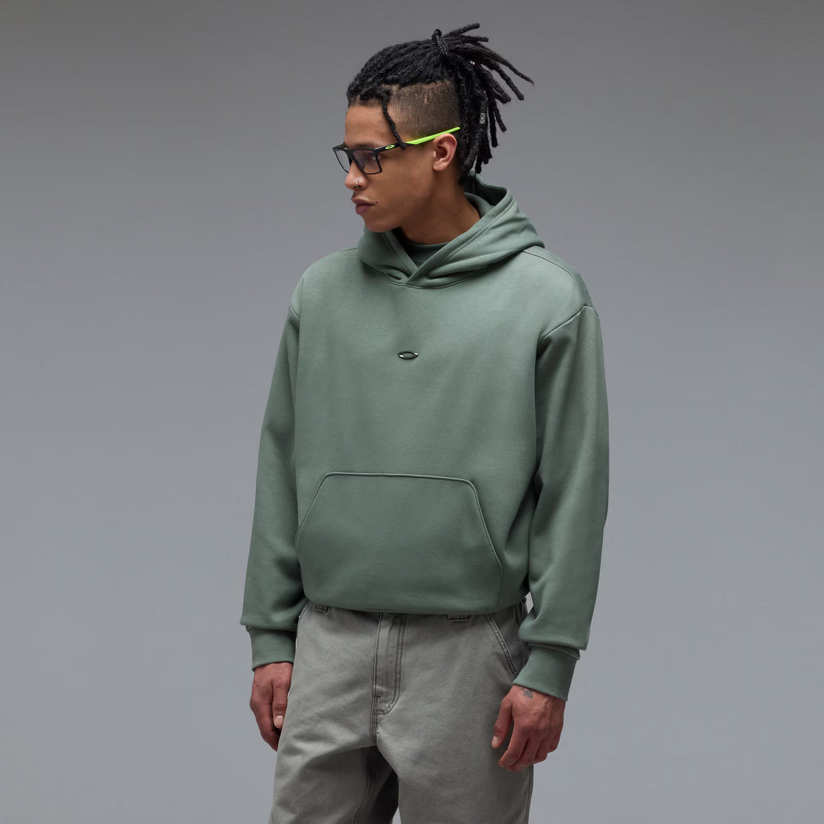 Oakley Men's Metal Rise Hoodie - Green
