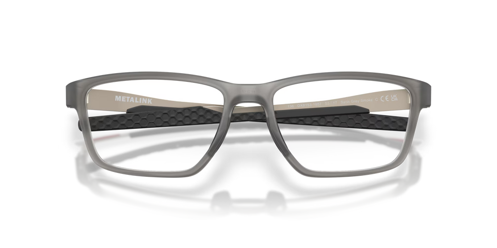 Oakley Men's Metalink Basecamp Collection Eyeglasses - Grey