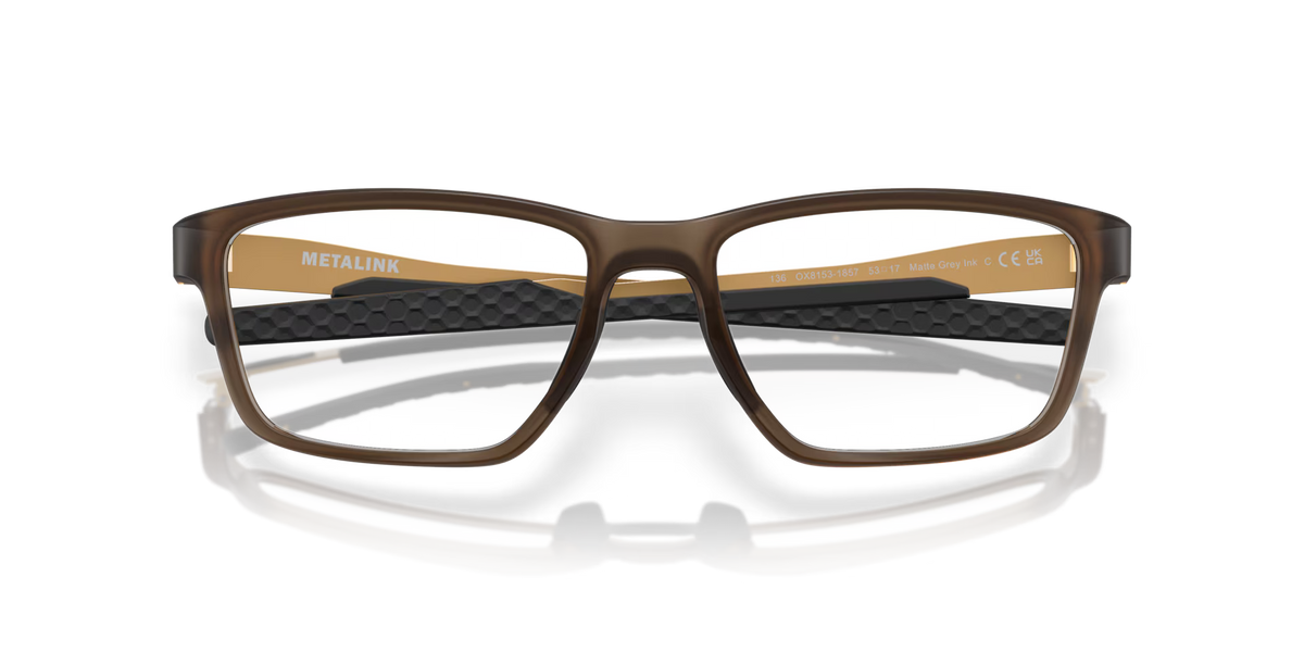Oakley Men's Metalink Eyeglasses - Grey