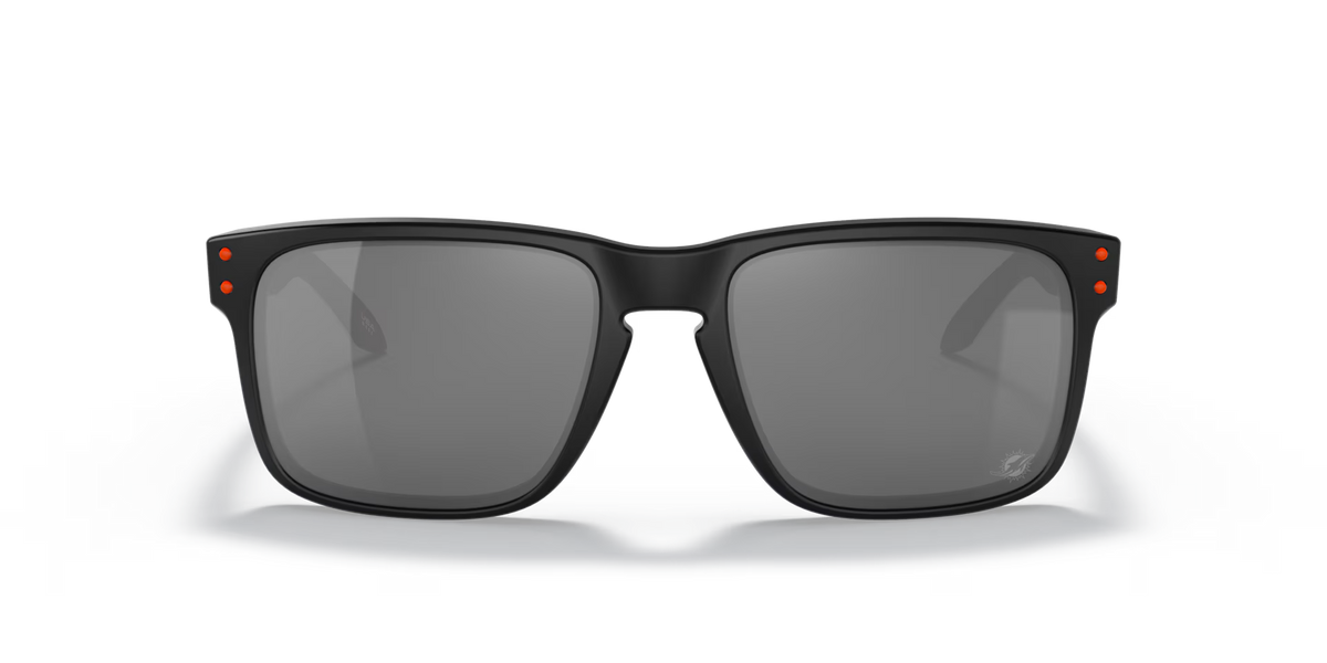Oakley Men's Miami Dolphins Holbrook Sunglasses - Black