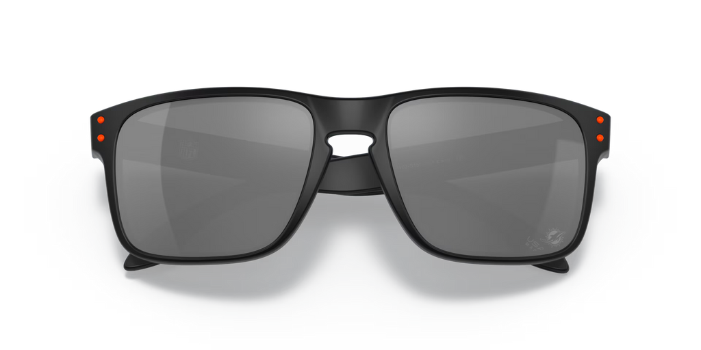 Oakley Men's Miami Dolphins Holbrook Sunglasses - Black