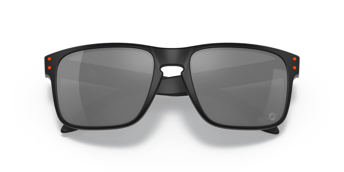 Oakley Men's Miami Dolphins Holbrook Sunglasses - Black