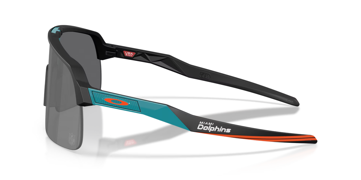 Oakley Men's Miami Dolphins Sutro Lite Sunglasses - Black