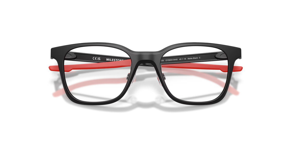 Oakley Men's Milestone Xs (youth Fit) Eyeglasses - Black