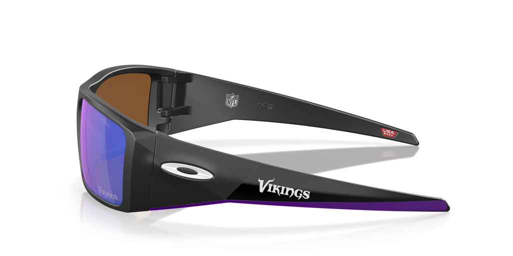Oakley Men's Minnesota Vikings Heliostat Sunglasses - Black