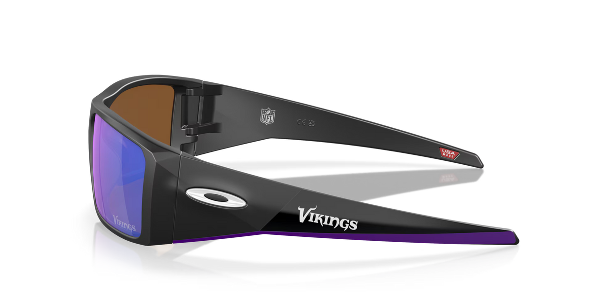 Oakley Men's Minnesota Vikings Heliostat Sunglasses - Black