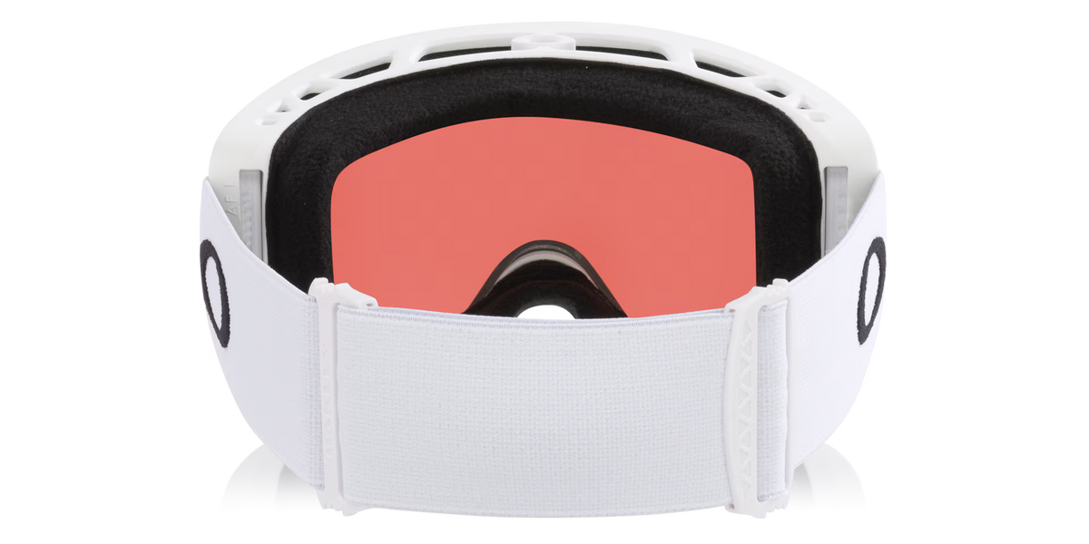Oakley Men's Mont Scape L (low Bridge Fit) Snow Goggles - White