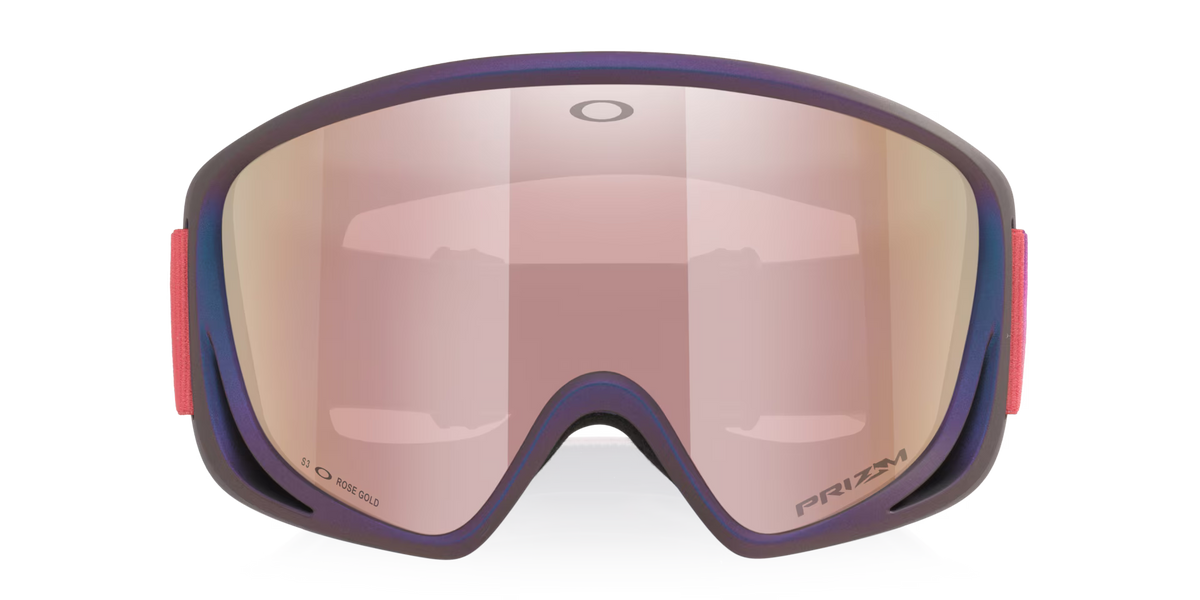 Oakley Men's Mont Scape M (low Bridge Fit) Snow Goggles - Purple/Cyan
