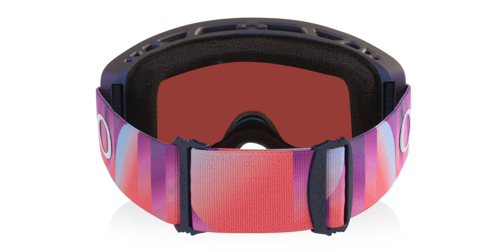 Oakley Men's Mont Scape M (low Bridge Fit) Snow Goggles - Purple/Cyan