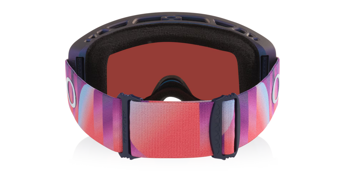 Oakley Men's Mont Scape M (low Bridge Fit) Snow Goggles - Purple/Cyan