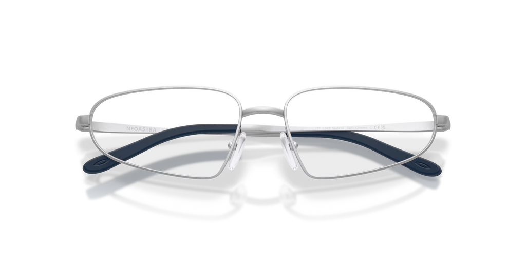 Oakley Men's Neoastra Eyeglasses - Satin Chrome