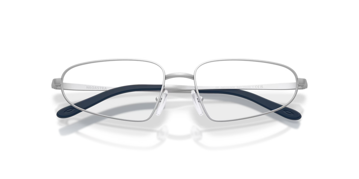 Oakley Men's Neoastra Eyeglasses - Satin Chrome