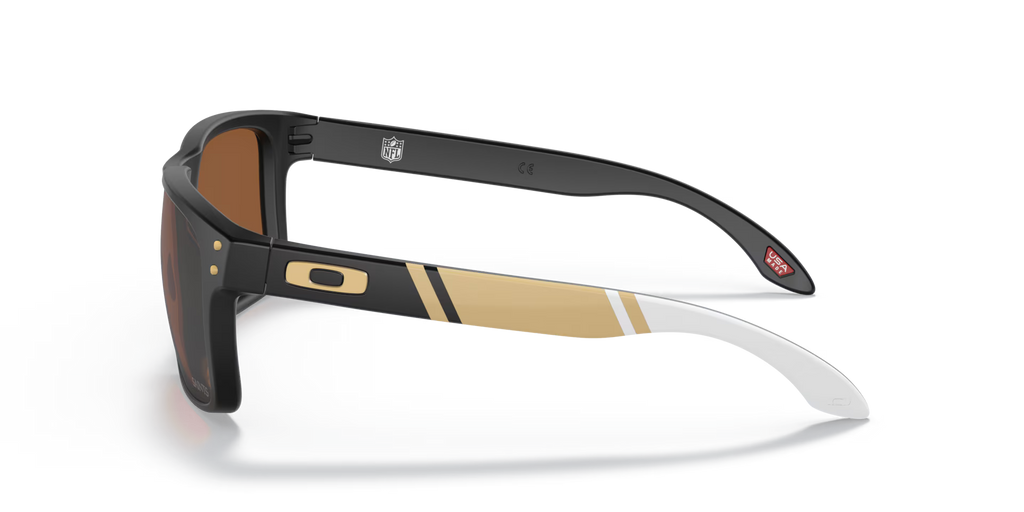 Oakley Men's New Orleans Saints Holbrook Sunglasses - Black
