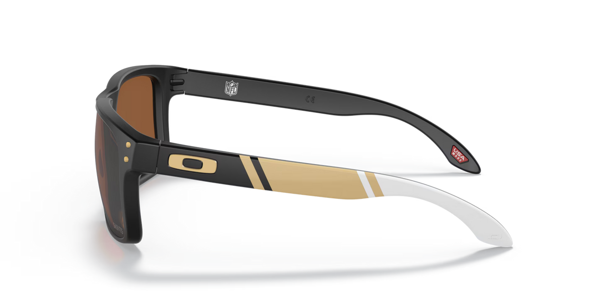 Oakley Men's New Orleans Saints Holbrook Sunglasses - Black