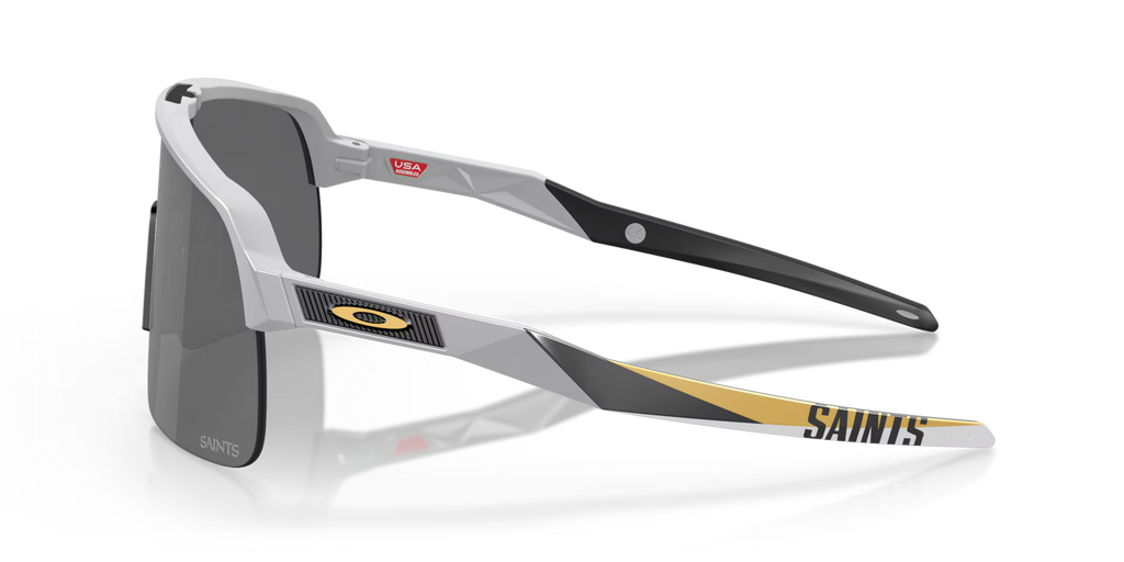 Oakley Men's New Orleans Saints Sutro Lite Sunglasses - Matte Fog