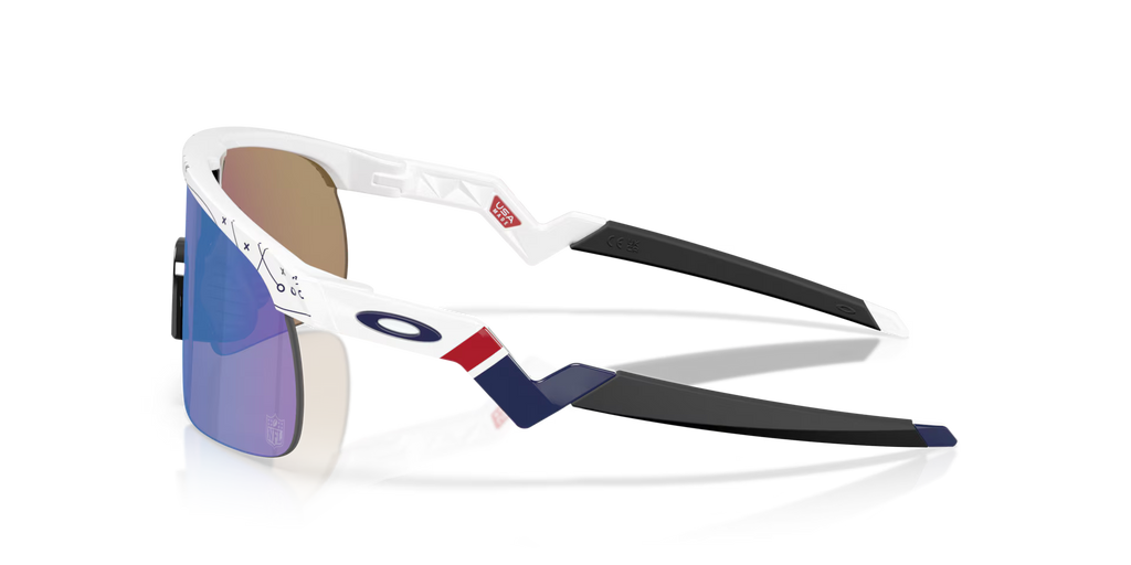 Oakley Men's New York Giants Resistor (youth Fit) Sunglasses - White