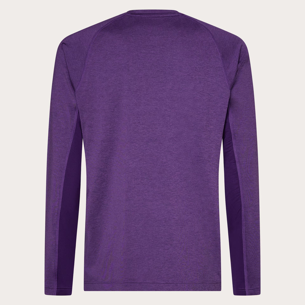 Oakley Men's O Fit Rc Ls Tee - Deep Amethyst Hthr
