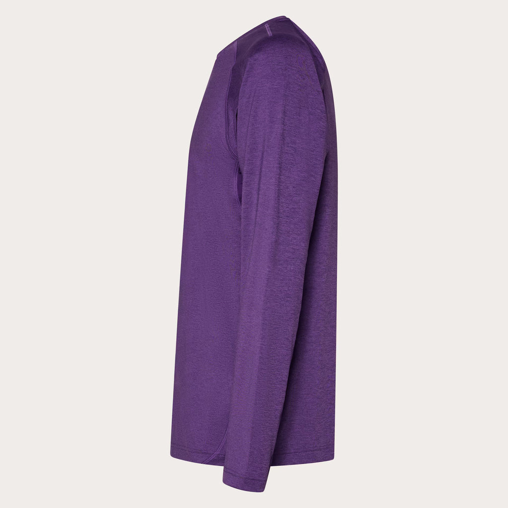 Oakley Men's O Fit Rc Ls Tee - Deep Amethyst Hthr