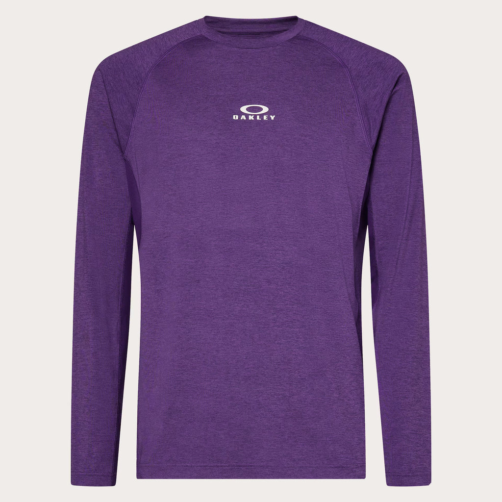 Oakley Men's O Fit Rc Ls Tee - Deep Amethyst Hthr