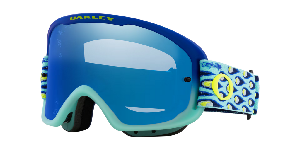Oakley Men's O-frame 2.0 Pro Mtb Troy Lee Designs Series Goggles - Blue