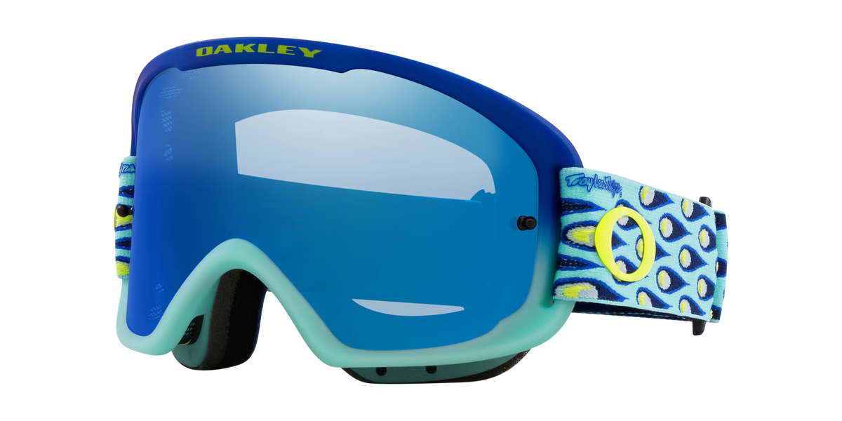 Oakley Men's O-frame 2.0 Pro Mtb Troy Lee Designs Series Goggles - Blue