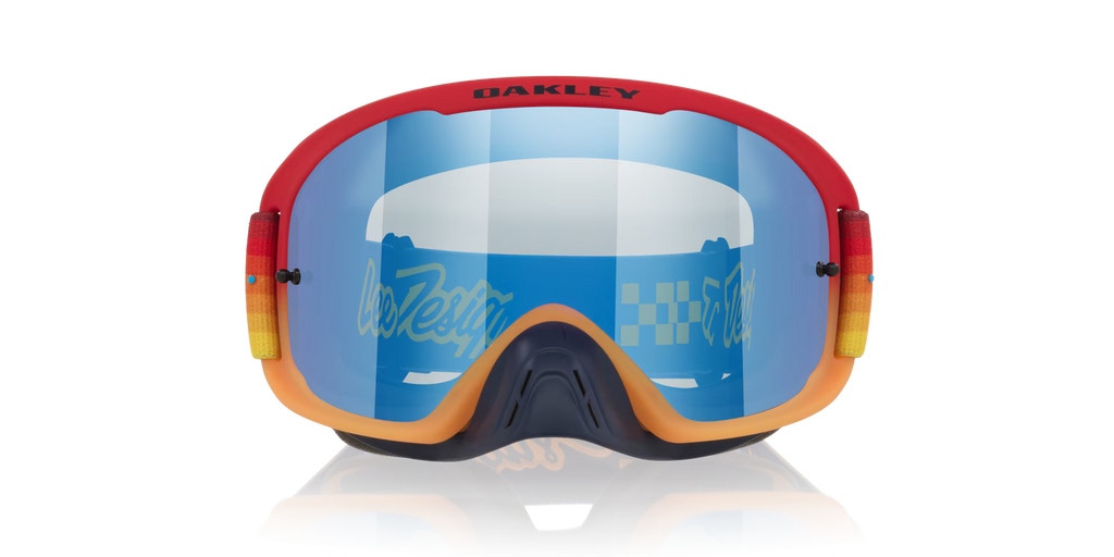Oakley Men's O-frame 2.0 Pro Mx Troy Lee Designs Series Goggles - Red/Orange