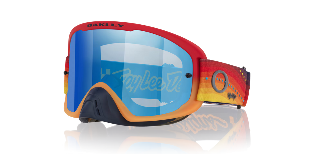 Oakley Men's O-frame 2.0 Pro Mx Troy Lee Designs Series Goggles - Red/Orange