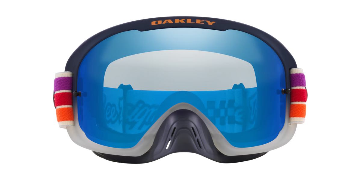 Oakley Men's O-frame 2.0 Pro Mx Troy Lee Designs Series Goggles - Troy Lee Designs Vanilla Sunrise
