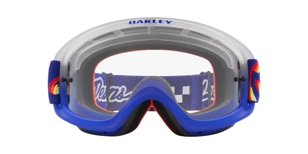 Oakley Men's O-frame 2.0 Pro Xs Mx Troy Lee Designs Series Goggles - Troy Lee Design Peace & Wheelies