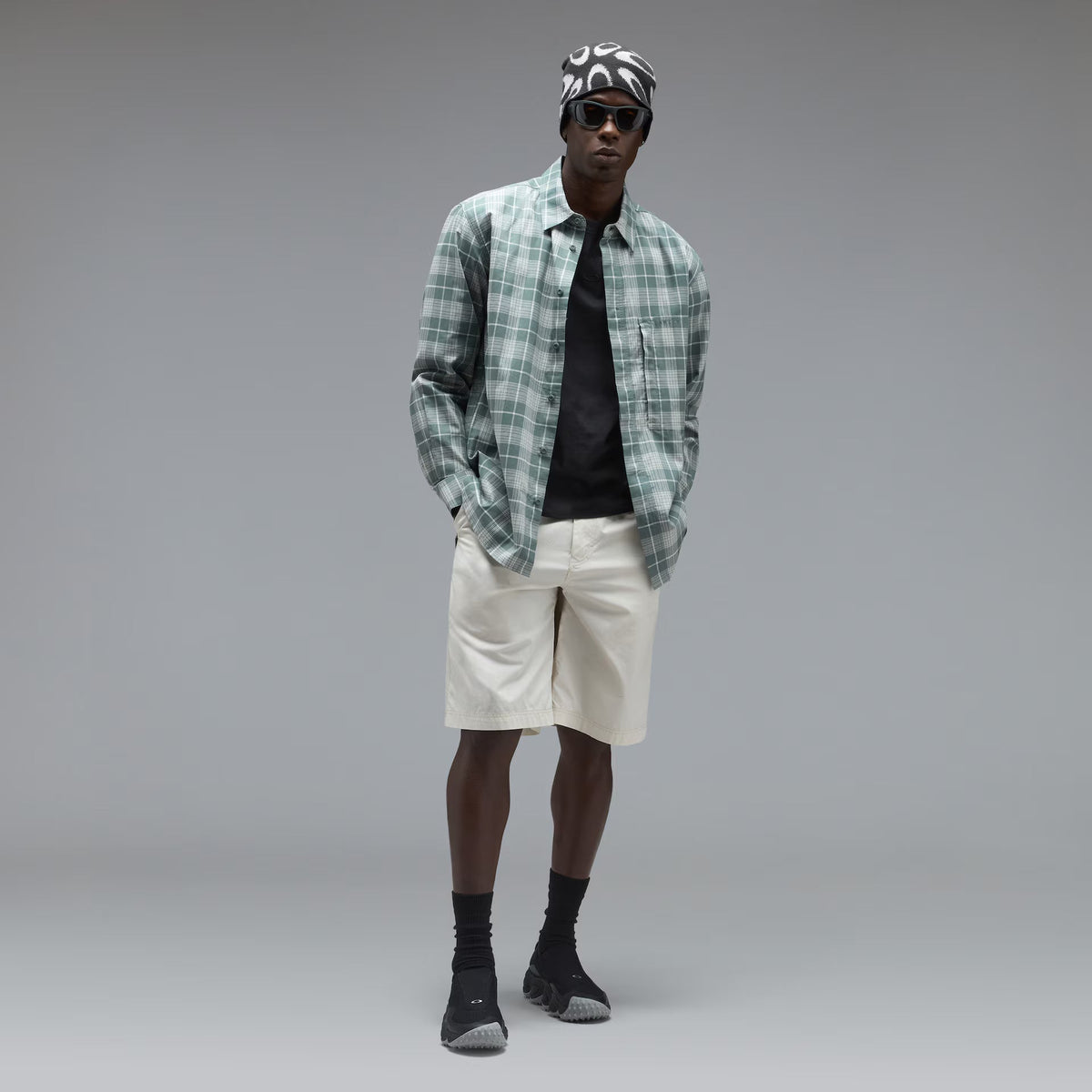 Oakley Men's Oak Light Plaid Shirt - Green