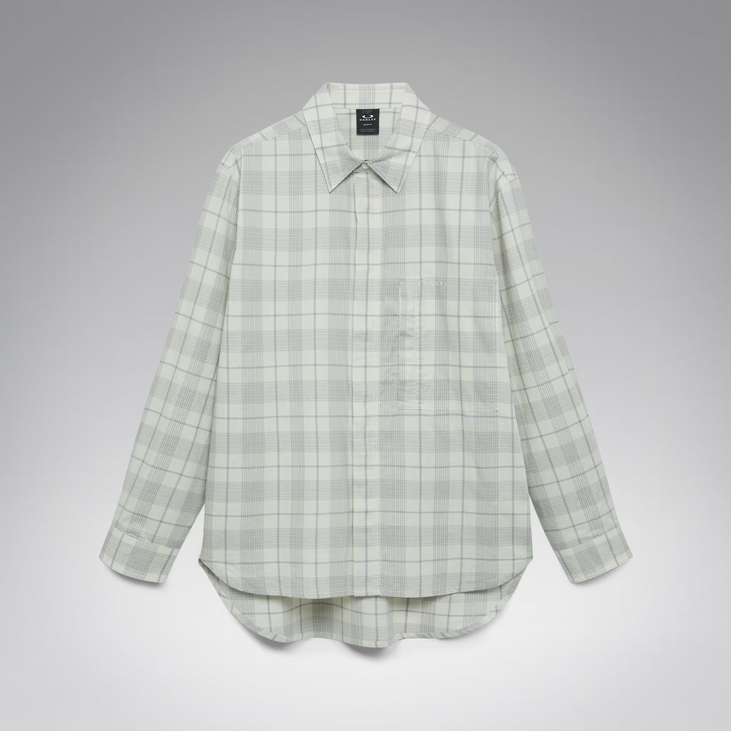 Oakley Men's Oak Light Plaid Shirt - Mist Check