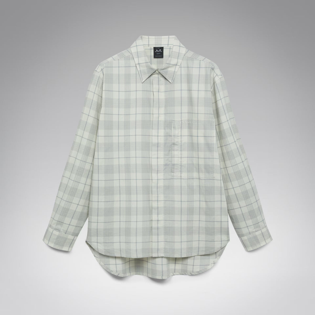Oakley Men's Oak Light Plaid Shirt - Mist Check