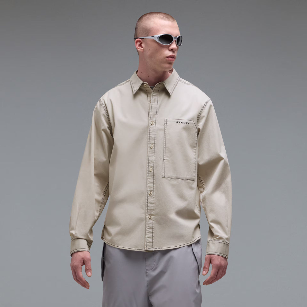 Oakley Men's Oak Solid Ls Shirt