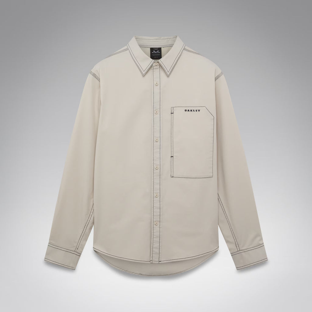 Oakley Men's Oak Solid Ls Shirt - Mist