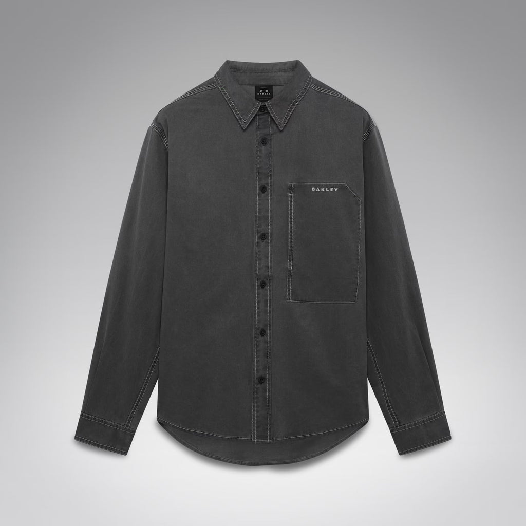 Oakley Men's Oak Solid Ls Shirt - Black