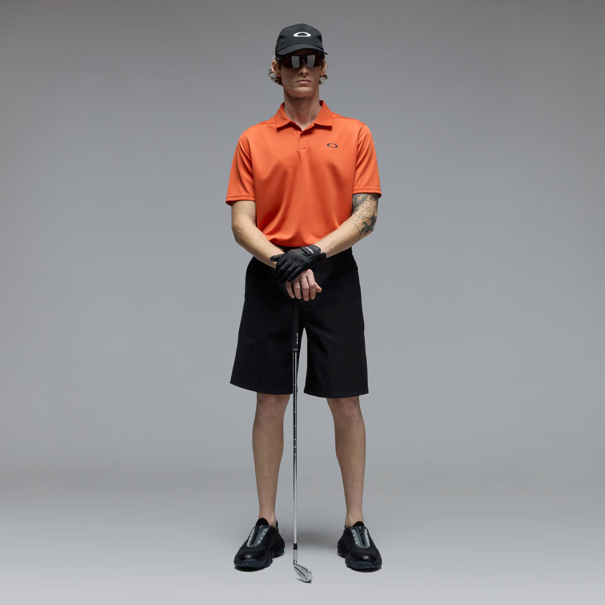 Oakley Men's Oakley Icon Tn Protect Rc Polo I - Orange