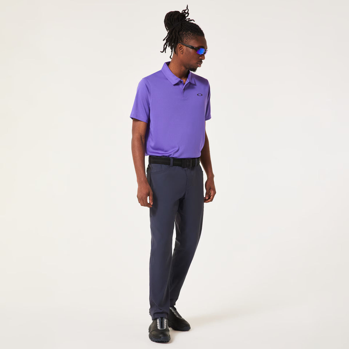 Oakley Men's Oakley Icon Tn Protect Rc Polo I - Purple