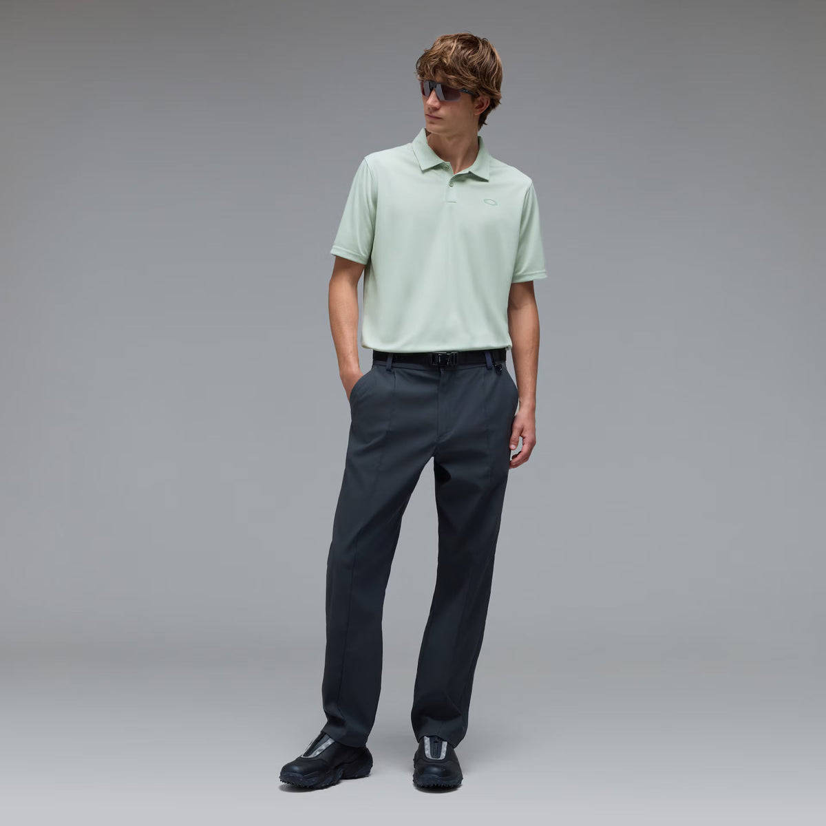 Oakley Men's Oakley Icon Tn Protect Rc Polo I - Soft Sage
