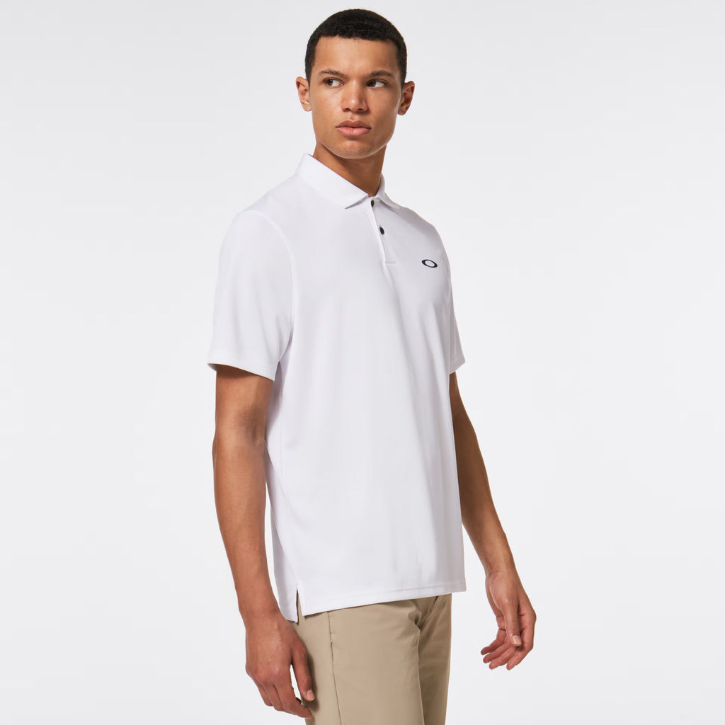 Oakley Men's Oakley Icon Tn Protect Rc Polo I - White